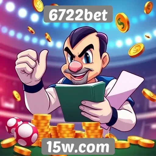 Pagamento e retirada de ganhos no 6722bet